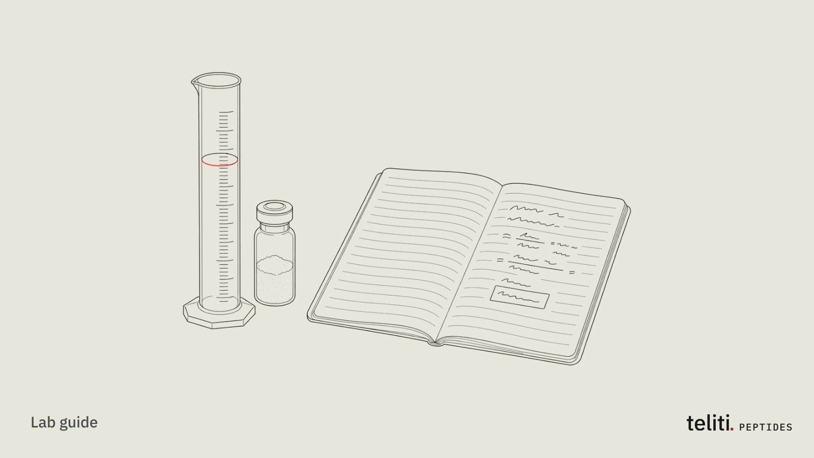 Title graphic for the peptide storage guide (placeholder)